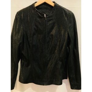 Reba super cute leather jacket